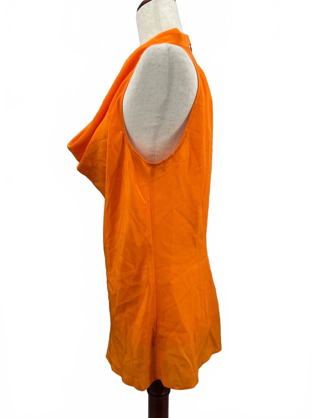 Banana Republic Trina Turk Silk Blouse | Women’s Plus Size 14 Orange